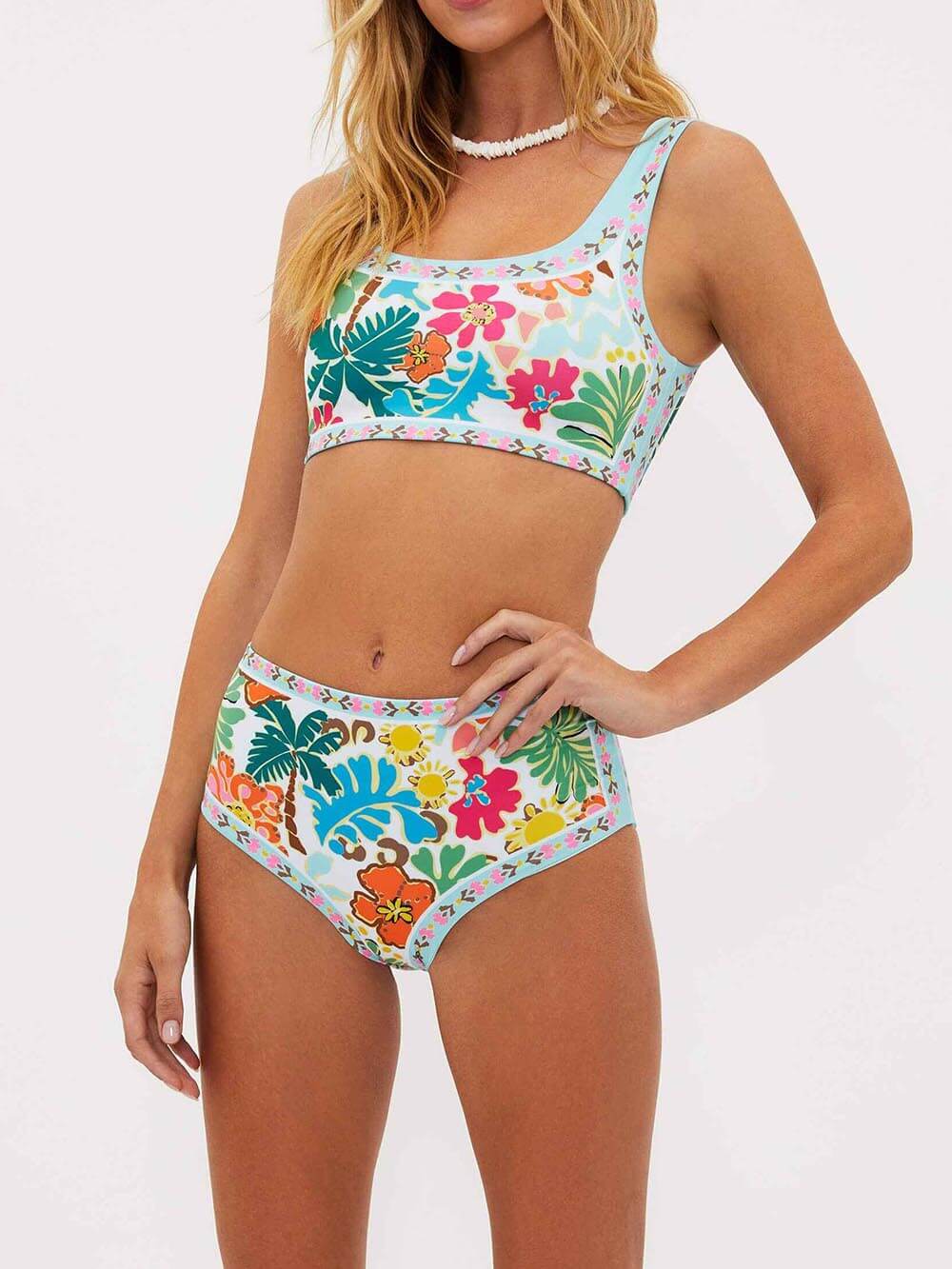 Emmie | Supported Floral Stretch Bikini