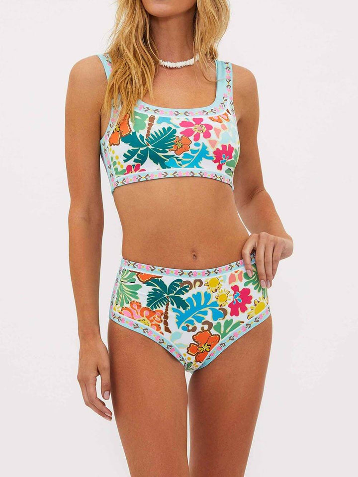 Emmie | Supported Floral Stretch Bikini