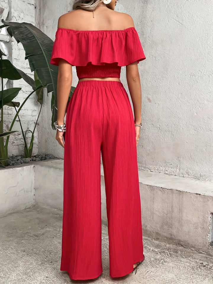 Olivia | elegant two-piece set for summer days