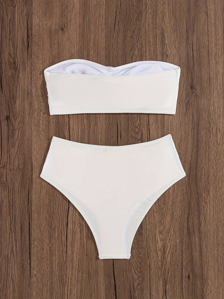 Mia |Bandeau Bikini Set - For a Trendy & Flattering Swim Look