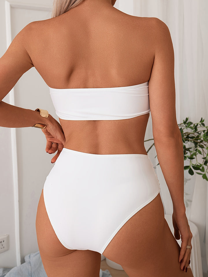 Mia |Bandeau Bikini Set - For a Trendy & Flattering Swim Look