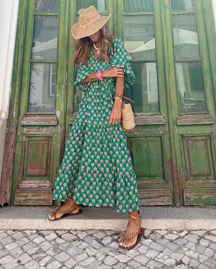 Rosa | Long bohemian-style dress