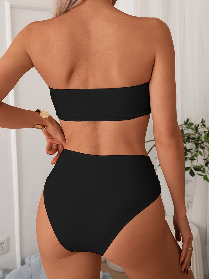 Mia |Bandeau Bikini Set - For a Trendy & Flattering Swim Look