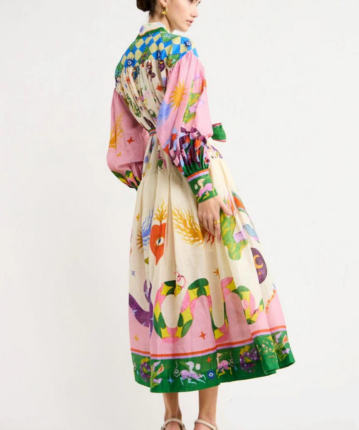 Alani | Italian colourfull dress